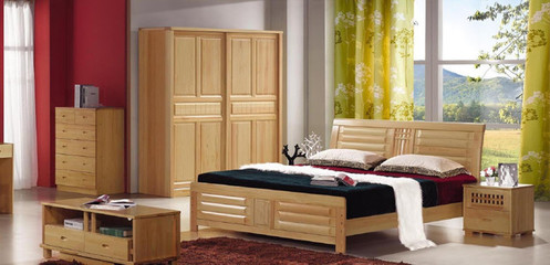 實木家具:外觀上雍容大氣,純天然紋理凸顯出它的自然美麗